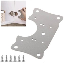 Hinge Kitchen Cupboard Door Hinge Repair New Type 90x50mm