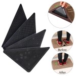 Rug Grippers Stopper Anti Slip Corner Non-Slip Set 4Pcs