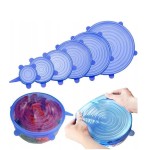 Reusable Silicone Wrap Bowl Set 6Pcs