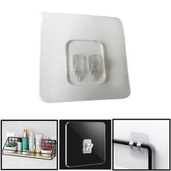 Adhesive Wall Hook Waterproof Sticky Hooks
