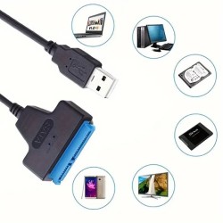 USB 2.0 To 2.5" SATA III Hard Drive Adapter