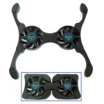 External Laptop Cooler Pad 2 Fan