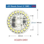 Round Led smart IC Chip 15W - 230V