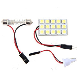 Car Interior Light Panel 15 SMD LED for Dome Bulb