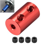 Aluminium Rigid Coupling Adapter 4mm to 8mm