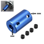 Aluminium Rigid Coupling Adapter 5mm to 8mm