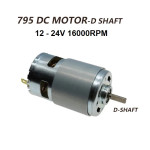 Motor Class 795 D-Shaft DC 12-24V 16000RPM