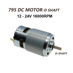 Motor Class 795 D-Shaft DC 12-24V 16000RPM