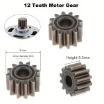 Gear 12 Teeth for Motor RS550