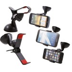 Universal Silicone Sucker Car Mobile Holder Clip
