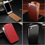 Leather Flip Case Cover for iphone 4 4S