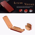 Floveme Leather Flip Case Cover for Iphone 4 4S