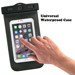 Waterproof Case with Compass for Phone