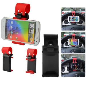 Universal Steering Wheel Holder for Mobile Phones
