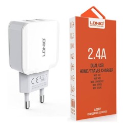 LDNIO Dual USB Travel Wall Charger Power Adapter A2202