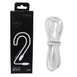 Treqa CA-8075 Type-C σε Type-C  Charging Cable 2m