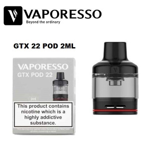 Vaporesso GTX 22 GO 40 2ml Refillable Pod