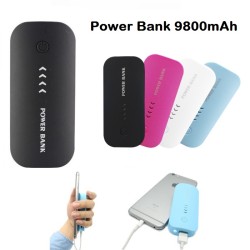 Powerbank 9800mAh External Battery Portable Charger