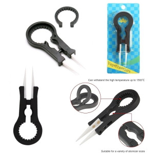 Ceramic Vape Tweezers with Adapter