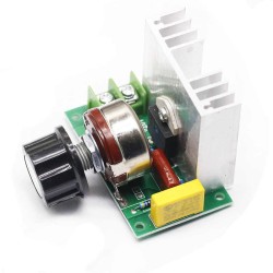AC 220V 4000W SCR Voltage Regulator Speed Controller