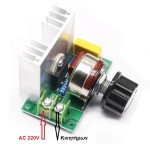 AC 220V 4000W SCR Voltage Regulator Speed Controller