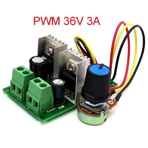 Pulse Width PWM DC Motor Speed Controller Switch 12V 36V 3A