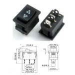 Rocker Switch KCD1 ON-OFF-ON 6A 230V 3Pin