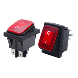 ​Waterproof IP65 Rocker Switch 4Pin ON -OF 220V