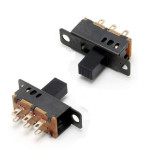 Mini Slide Switch On-Off SS23D32G7 6Pin