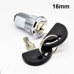 Key Button Switch with NO-OFF 16mm
