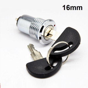 Key Button Switch with NO-OFF 16mm