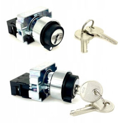 ​Rotary Switch With Key XB2-BG21- 3A - 230V