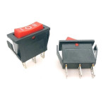 Rocker Switch KCD3 ON-OFF-ON 3Pin