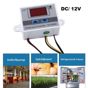 Digital Control Switch Controller Thermostat XH-W3001 XH-W3001-DC/12V