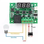 XH-W1209 Digital Thermostat Temperature Control Switch Board DC 12V