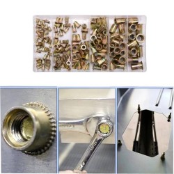 Threaded Nut Rivets Kit 150pcs