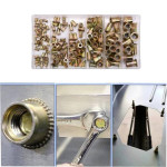 Threaded Nut Rivets Kit 150pcs