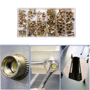 Threaded Nut Rivets Kit 150pcs