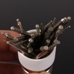 Diamond Burr Glass Drill Bits Set 30 pcs