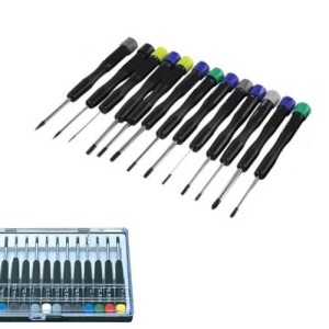 12 Piece Electronic Screwdriver Set -Torx Screwdrivers