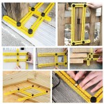 Multi-Angle Ruler Template Tool 836 General Measuring Tools