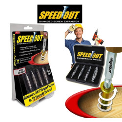 Speed Out Screw Extractor kit 4-Piece