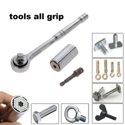 Tools All Grip Universal Socket Set