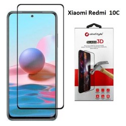 3D Full Screen Full Glue Tempered Glass for Xiaomi Redmi 10C