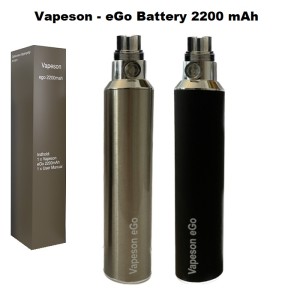 Μπαταρία Vapeson eGo 2200 mAh