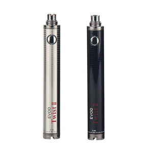 EVOD eGo Twist II Variable Voltage Battery 1300mAh