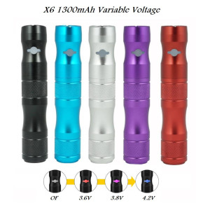 X6 1300 mAh Variable Voltage Battery