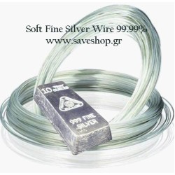 Fine Soft Silver 99.9 Wire 20mm