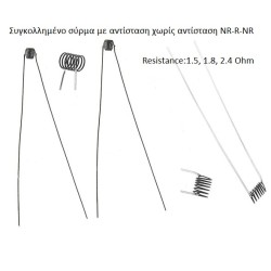 Ready  Welded coil wires with  Resistance - Non Resistance