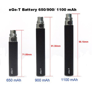 eGo-T Battery 650/900/1100 mAh